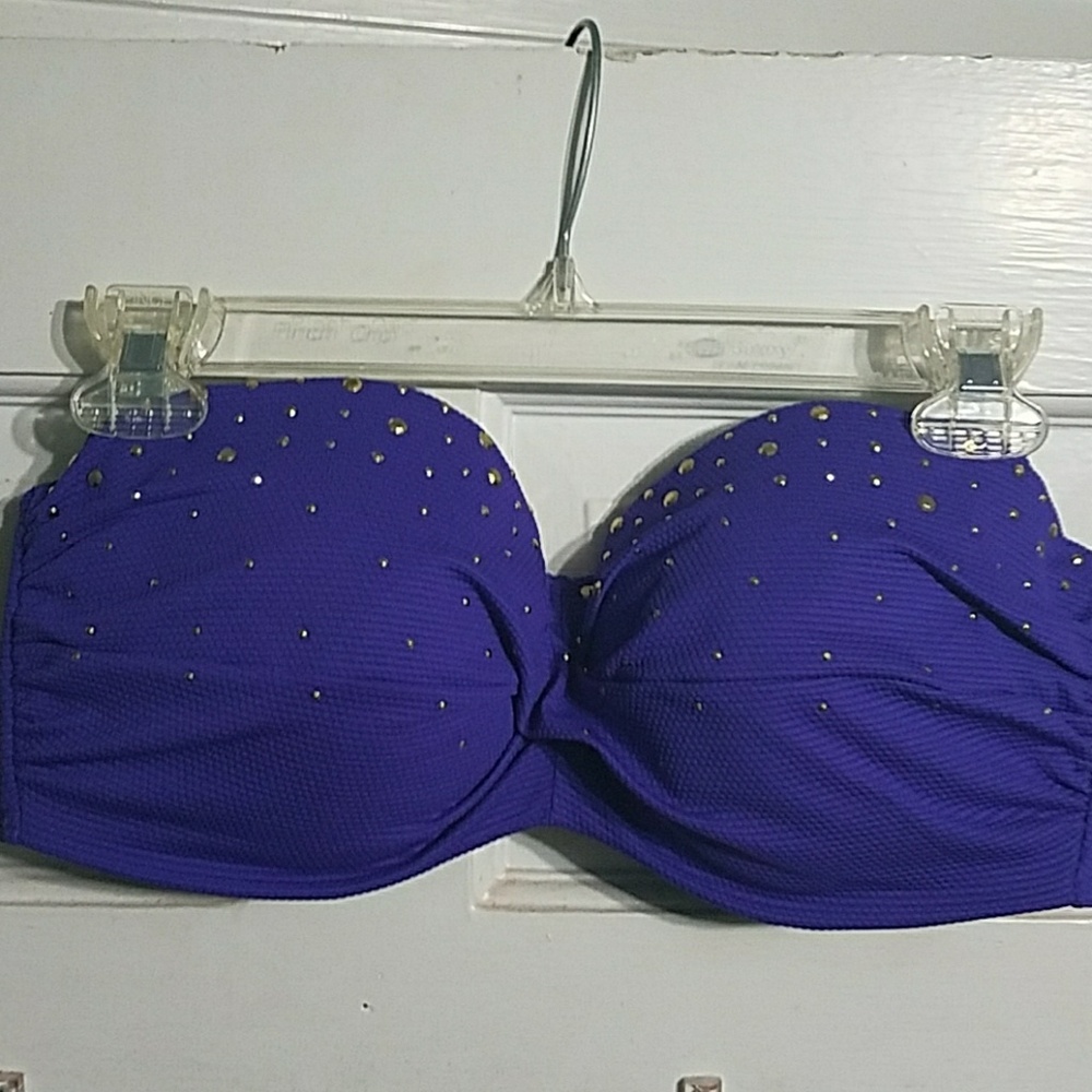 Victoria's secret purple bikini top 36D
